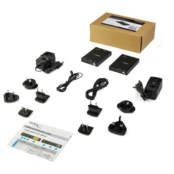 StarTech.com HDMI over CAT6 extender set - 4K 60Hz - Afbeelding 5