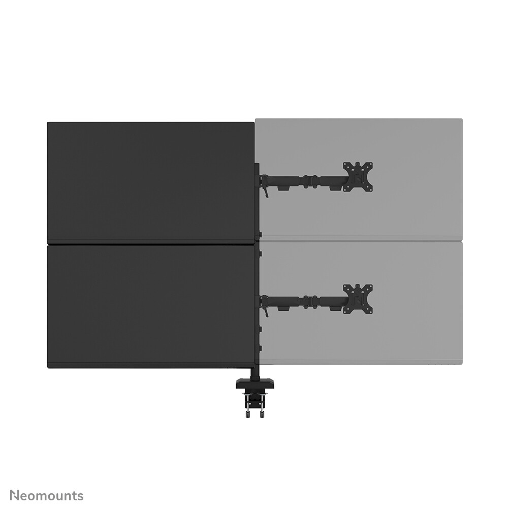 Neomounts DS60-600BL2-2 Quadruple monitorarm voor vier schermen 10-32" - Afbeelding 5