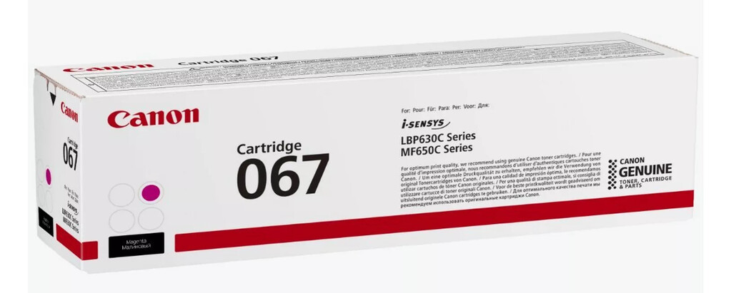 Canon 067 tonercartridge 1 stuk(s) Origineel Magenta - Afbeelding 2