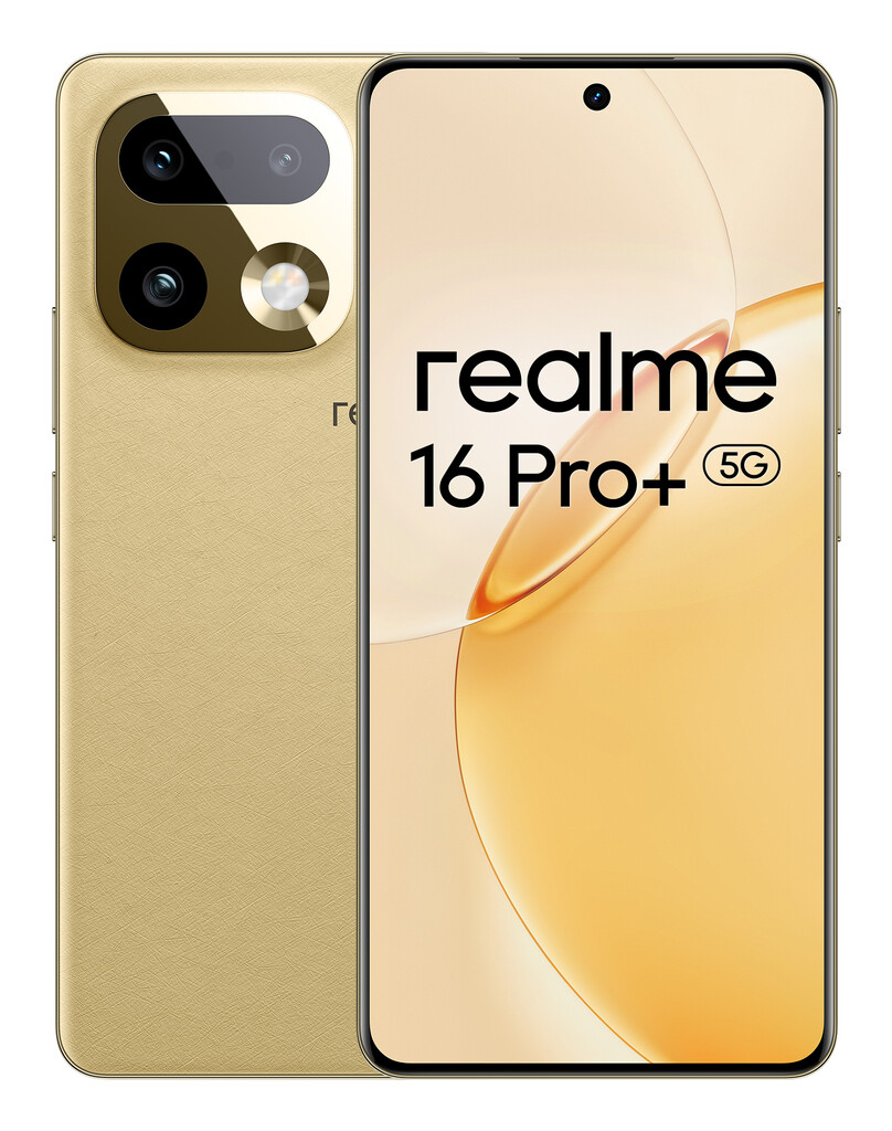 realme 16 Pro+ 17,3 cm (6.8") 5G USB Type-C 12 GB 512 GB 7000 mAh Goud - Afbeelding 4