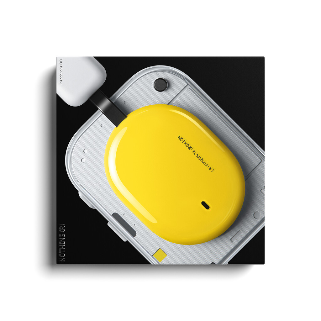 Nothing Headphone (a) Headset Bedraad en draadloos Hoofdband Muziek USB Type-C Bluetooth Geel - Afbeelding 11