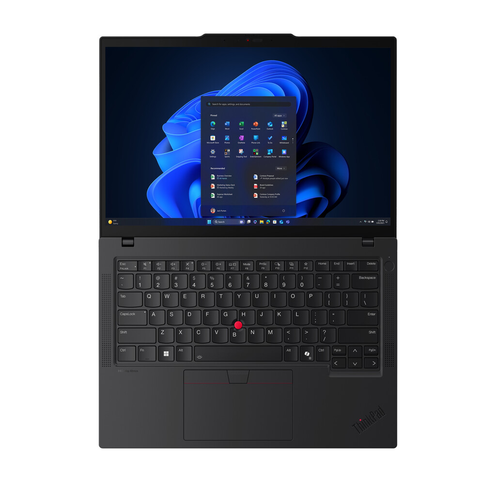 Lenovo ThinkPad T14 Gen 6 (Intel) Copilot+ PC Intel Core Ultra 7 258V Laptop 35,6 cm (14") WUXGA 32 GB LPDDR5x-SDRAM 512 GB SSD - Afbeelding 10