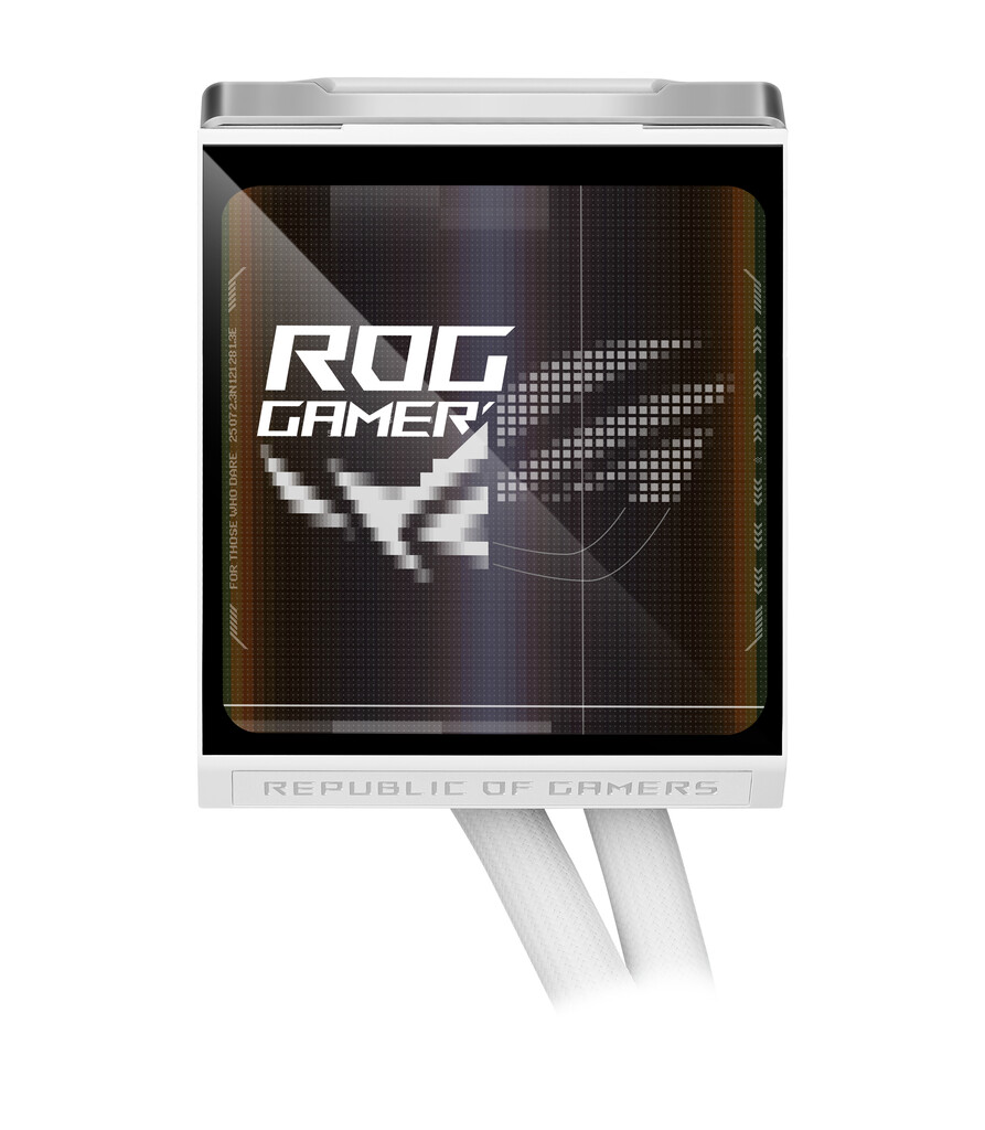 ASUS ROG Strix LC IV 360 ARGB LCD White Edition Processor Kit voor vloeistofkoeling 12 cm Wit - Afbeelding 7
