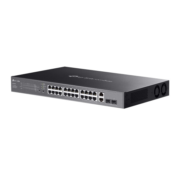 TP-Link Omada ES228GMP netwerk-switch Managed L2 Gigabit Ethernet (10/100/1000) Power over Ethernet (PoE) Zwart - Afbeelding 3