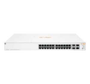 Hewlett Packard Enterprise Aruba Instant On 1930 24G Class4 PoE 4SFP/SFP+ 370W Managed L2+ Gigabit Ethernet (10/100/1000) Power