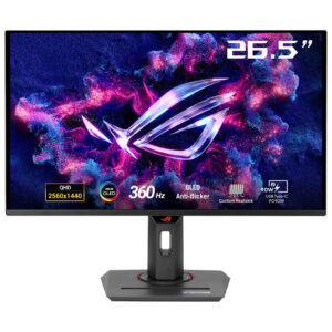 ASUS ROG Strix OLED XG27ACDNG computer monitor 67,3 cm (26.5") 2560 x 1440 Pixels Quad HD QD-OLED Zwart