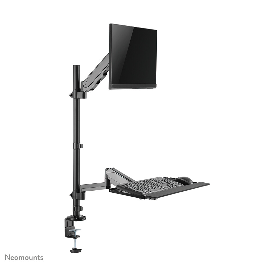 Neomounts DS90-325BL1 Zit-sta werkstation bureau 17-32" - gasveer - Afbeelding 11