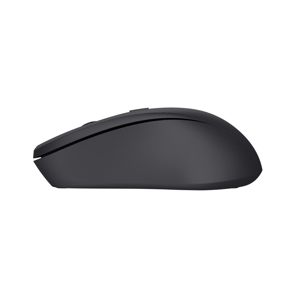 Trust Mydo Stille draadloze optische muis – draadloze muis – stille muis – Zwart - Afbeelding 4