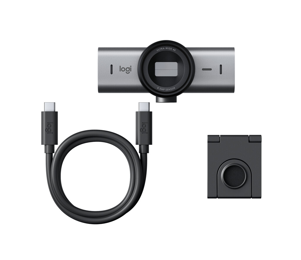 Logitech MX Brio webcam 3840 x 2160 Pixels USB Grafiet