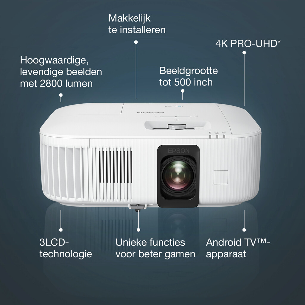 Epson EH-TW6250 4K PRO-UHD smart laserprojector, 2800 lumen, scherm van maximaal 500 inch - Afbeelding 8