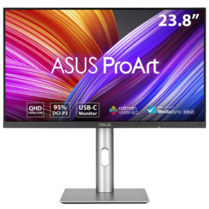 ASUS ProArt Display PA24ACRV computer monitor 60,5 cm (23.8") 2560 x 1440 Pixels Quad HD LCD Zwart