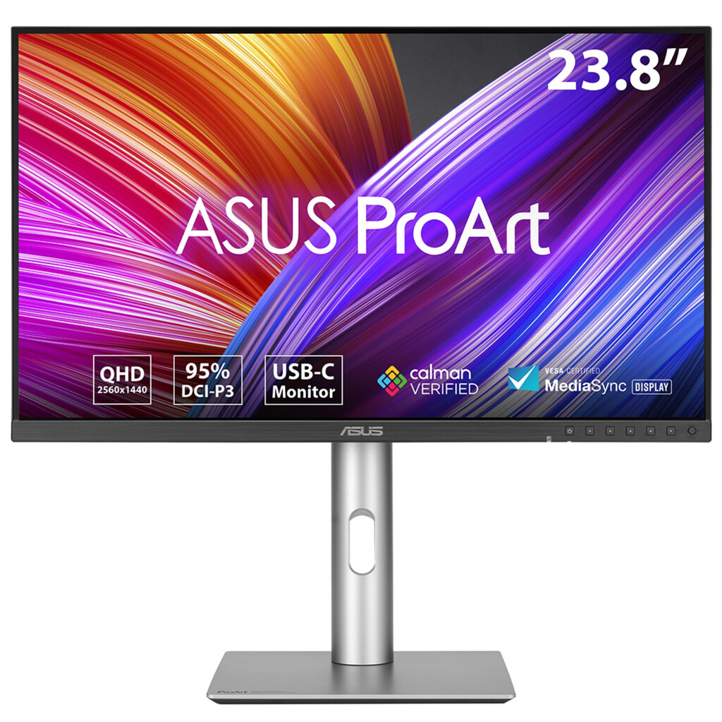 ASUS ProArt Display PA24ACRV computer monitor 60,5 cm (23.8") 2560 x 1440 Pixels Quad HD LCD Zwart