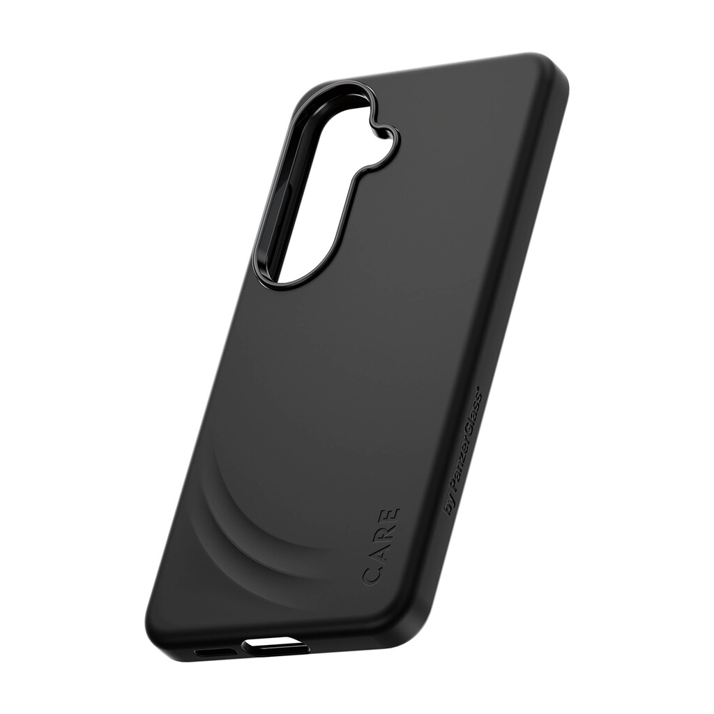 PanzerGlass CARE™ by ® Flow Case Black w. Qi Samsung Galaxy S26 mobiele telefoon behuizingen Hoes Zwart