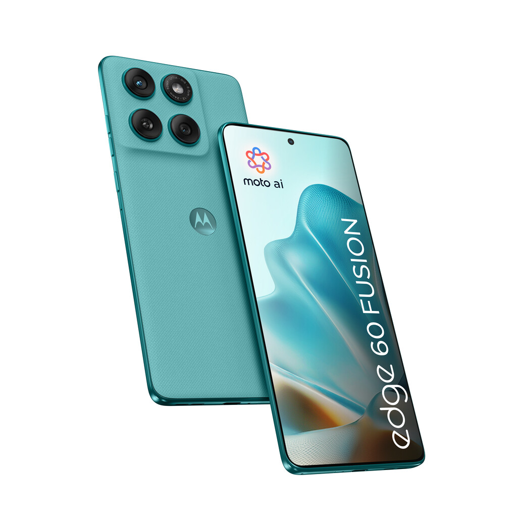 Motorola edge 60 fusion 16,9 cm (6.67") Dual SIM Android 15 5G USB Type-C 8 GB 256 GB 5200 mAh Turkoois