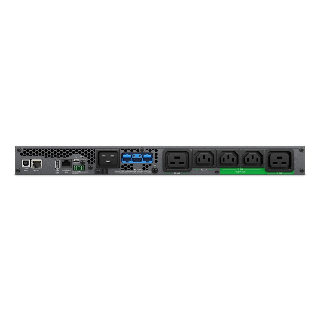 APC Smart-UPS Ultra Li-Ion SRTL3KRM1UINC, 3KW, 1U Rack/Tower/Wall, 3x C13 & 2x C19, NMC - Afbeelding 4