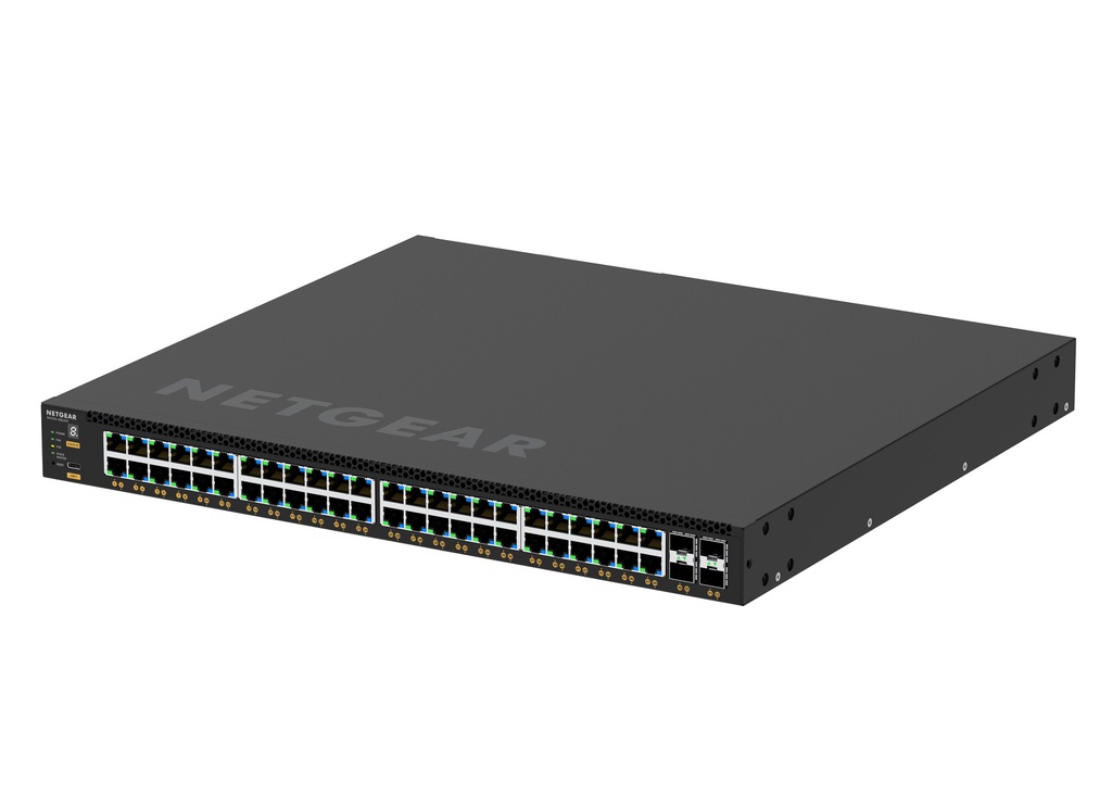 NETGEAR GSM4352 Managed L3 Gigabit Ethernet (10/100/1000) Power over Ethernet (PoE) 1U Zwart - Afbeelding 5