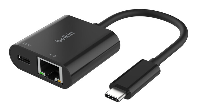 Belkin INC019BTBK laptop dock & poortreplicator Bedraad USB 3.2 Gen 1 (3.1 Gen 1) Type-C Zwart