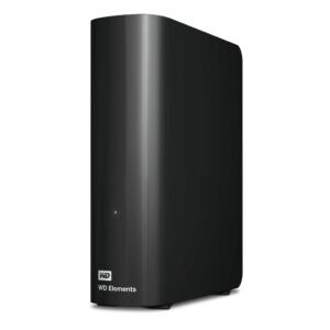 Western Digital Elements WDBWLG0160HBK-EESN externe harde schijf 16 TB USB Type-A 2.0/3.2 Gen 1 (3.1 Gen 1) Zwart
