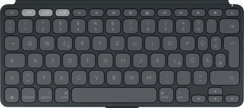 Logitech 920-013004 toetsenbord voor mobiel apparaat QWERTZ Duits Bluetooth Grafiet - Afbeelding 2