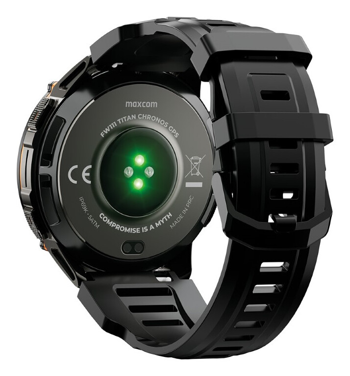MaxCom FW111 3,63 cm (1.43") AMOLED Digitaal Touchscreen Zwart GPS - Afbeelding 5