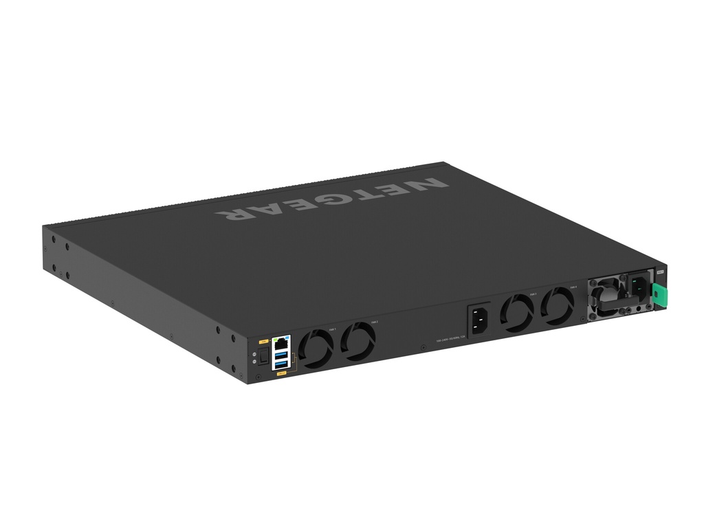 NETGEAR XSM4328CV Managed L3 10G Ethernet (100/1000/10000) Power over Ethernet (PoE) 1U Zwart - Afbeelding 3