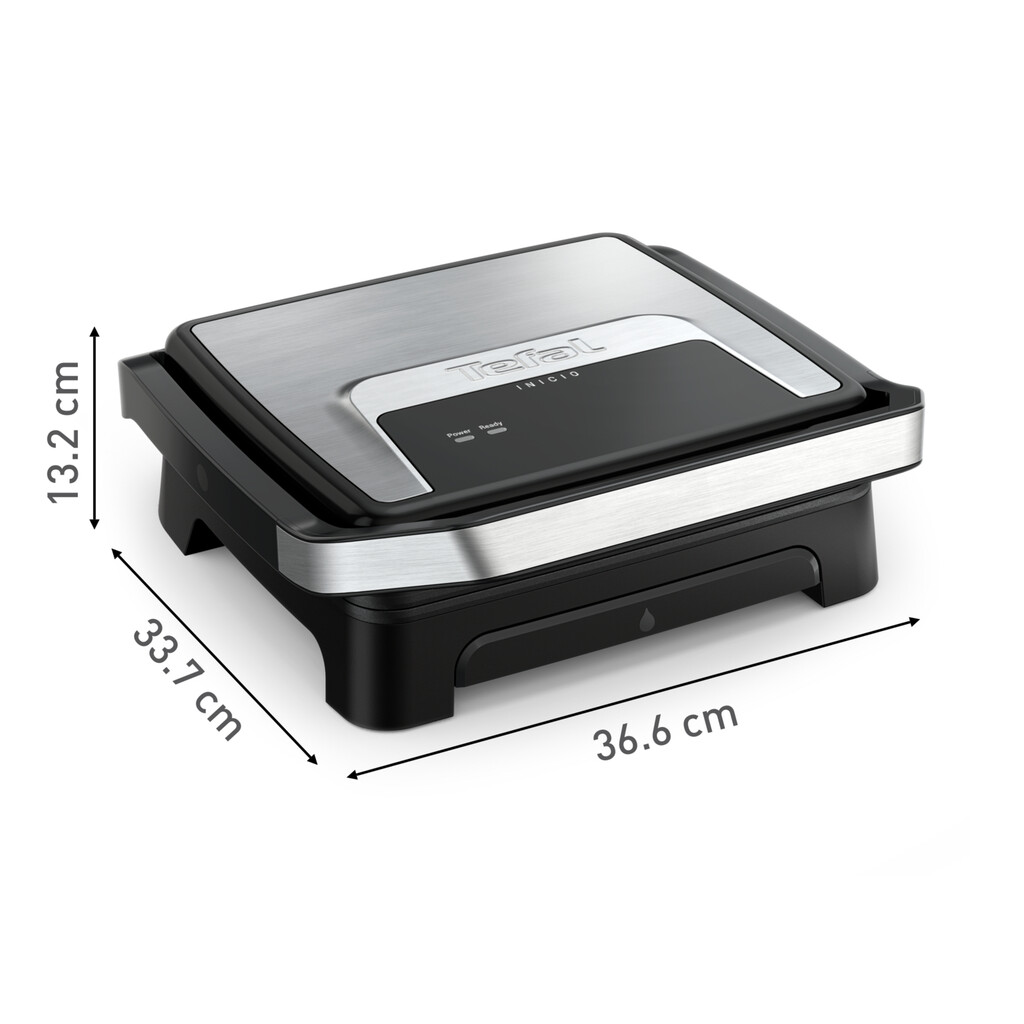 Tefal Inicio Classic Inox GC271D paninimaker & grill - Afbeelding 12
