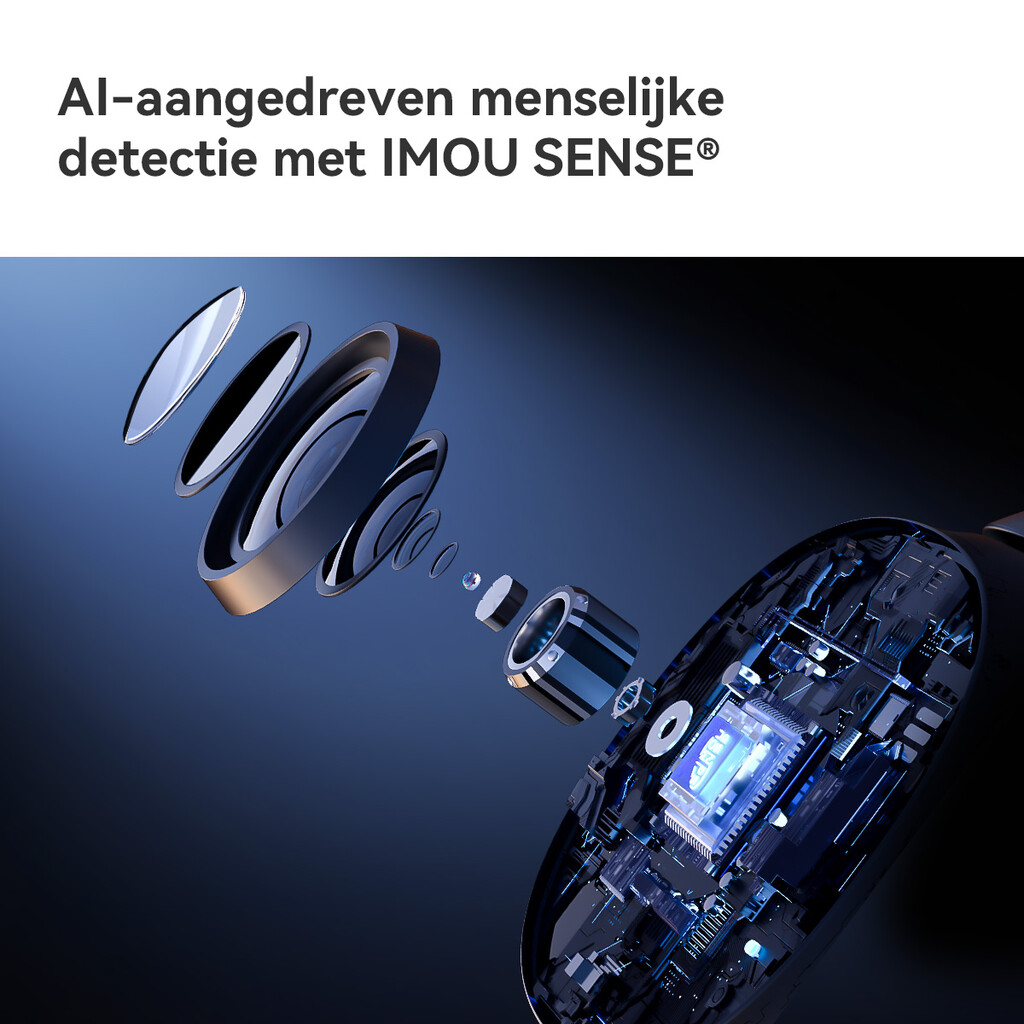 Imou AOV PT 5MP Turret IP-beveiligingscamera Buiten 2880 x 1620 Pixels Muur - Afbeelding 16