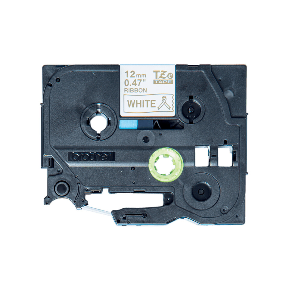 Brother TZE-R234 labelprinter-tape Goud op wit - Afbeelding 4