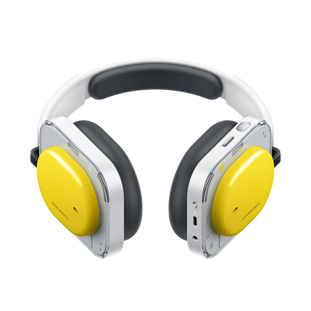 Nothing Headphone (a) Headset Bedraad en draadloos Hoofdband Muziek USB Type-C Bluetooth Geel - Afbeelding 7