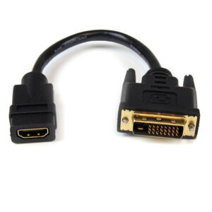 StarTech.com 20cm HDMI naar DVI-D Video Verloopkabel - F/M