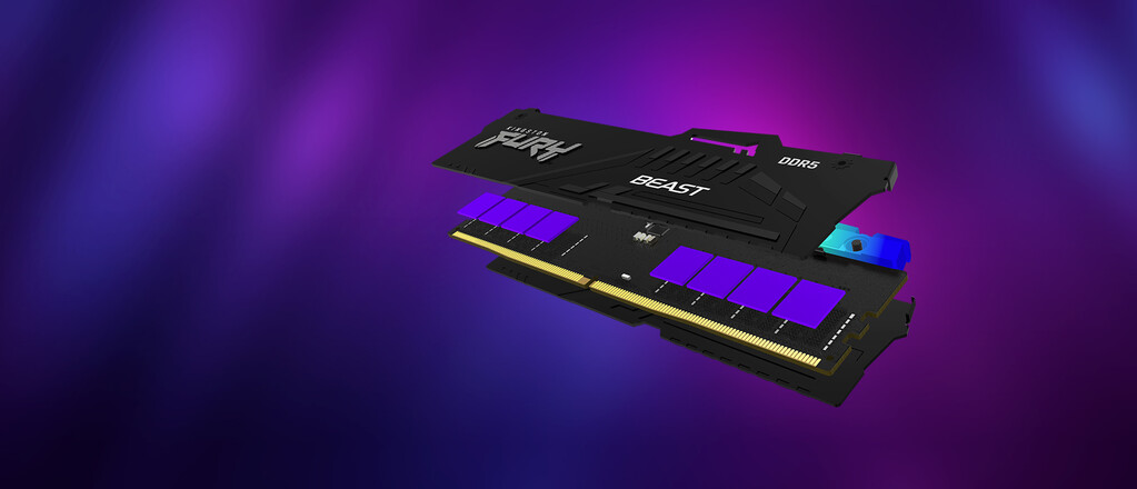 Kingston Technology FURY Beast 32GB 6000MT/s DDR5 CL30 DIMM (Kit van 2) RGB EXPO - Afbeelding 8