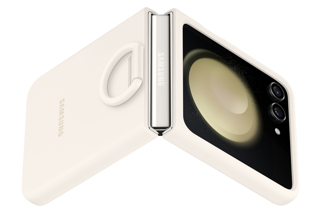 Samsung EF-PF731TUEGWW mobiele telefoon behuizingen 17 cm (6.7") Hoes Crème - Afbeelding 3