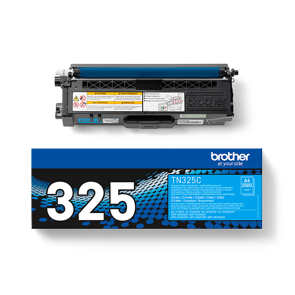 Brother TN-325C tonercartridge 1 stuk(s) Origineel Cyaan - Afbeelding 3