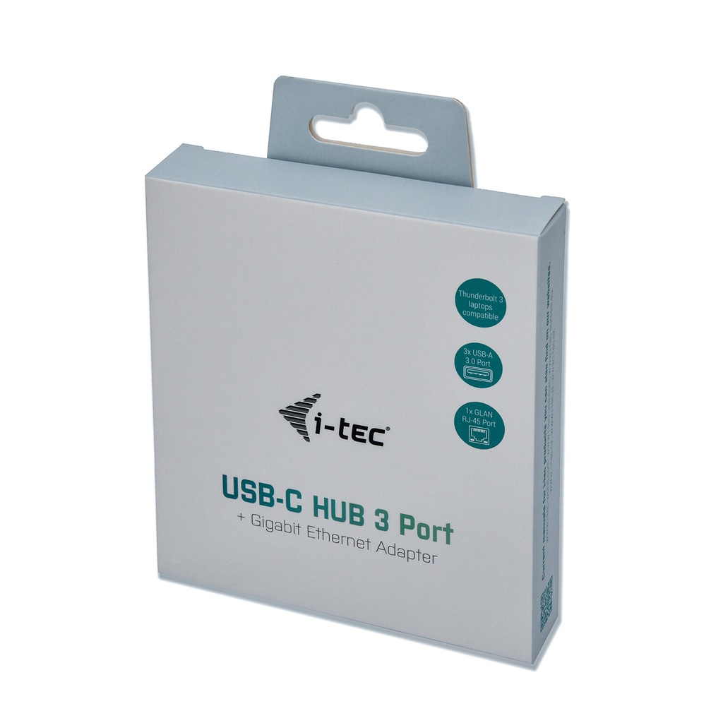 i-tec Metal USB-C HUB 3 Port + Gigabit Ethernet Adapter - Afbeelding 5