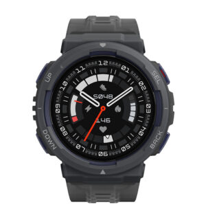 Amazfit ACTIVE EDGE 3,35 cm (1.32") TFT 46 mm Digitaal 360 x 360 Pixels Touchscreen Zwart GPS