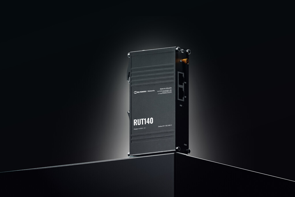 Teltonika Hausautomatisierung bedrade router Zwart