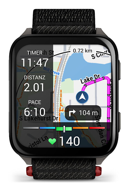 Garmin Venu X1 5,08 cm (2") AMOLED Digitaal 448 x 486 Pixels Touchscreen Zwart Wifi GPS - Afbeelding 2