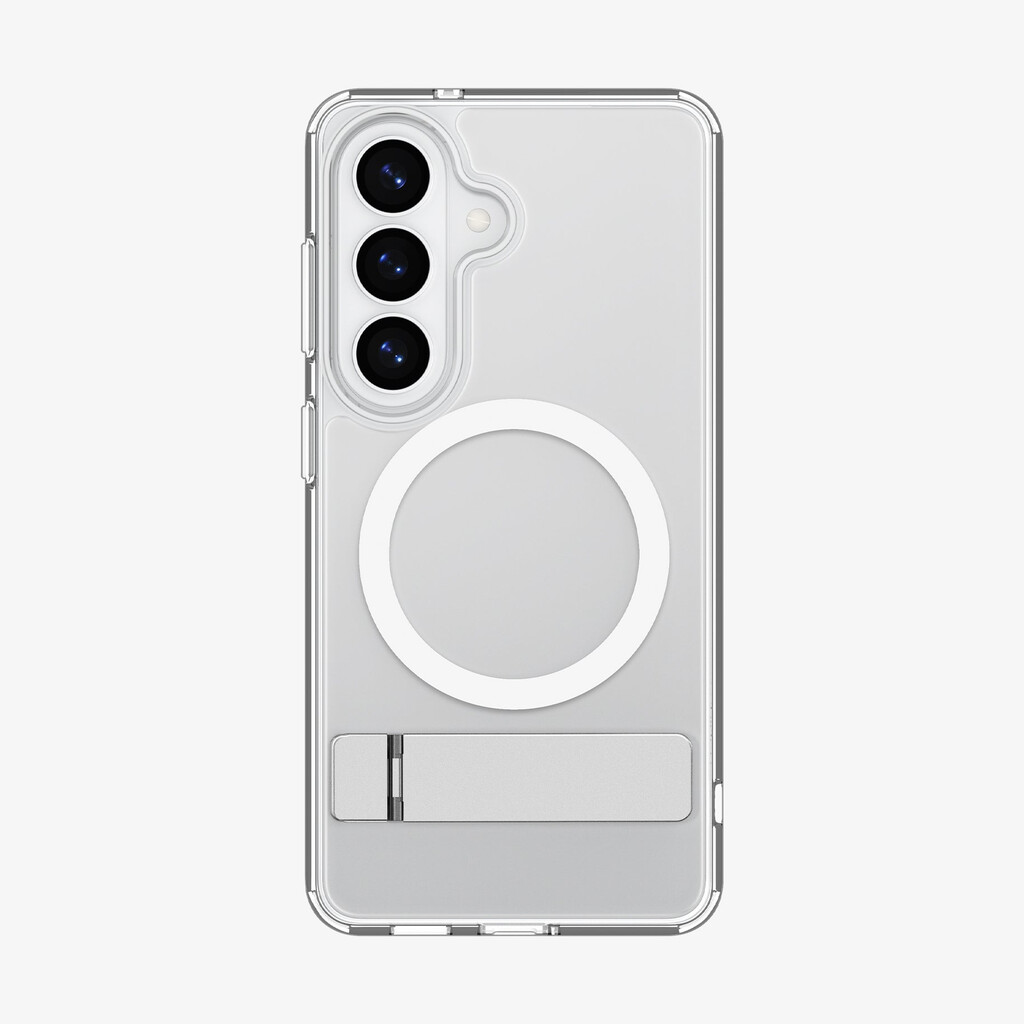 Spigen Ultra Hybrid S (Mag Fit) mobiele telefoon behuizingen 16 cm (6.3") Hoes Transparant, Wit