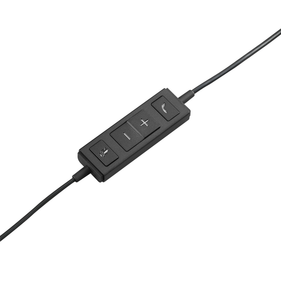 Logitech H570E Headset Bedraad Hoofdband Kantoor/callcenter USB Type-A Zwart - Afbeelding 6