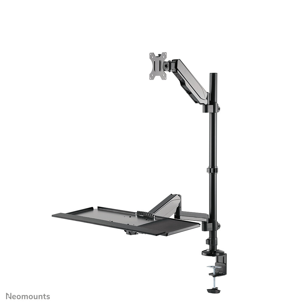 Neomounts DS90-325BL1 Zit-sta werkstation bureau 17-32" - gasveer - Afbeelding 2