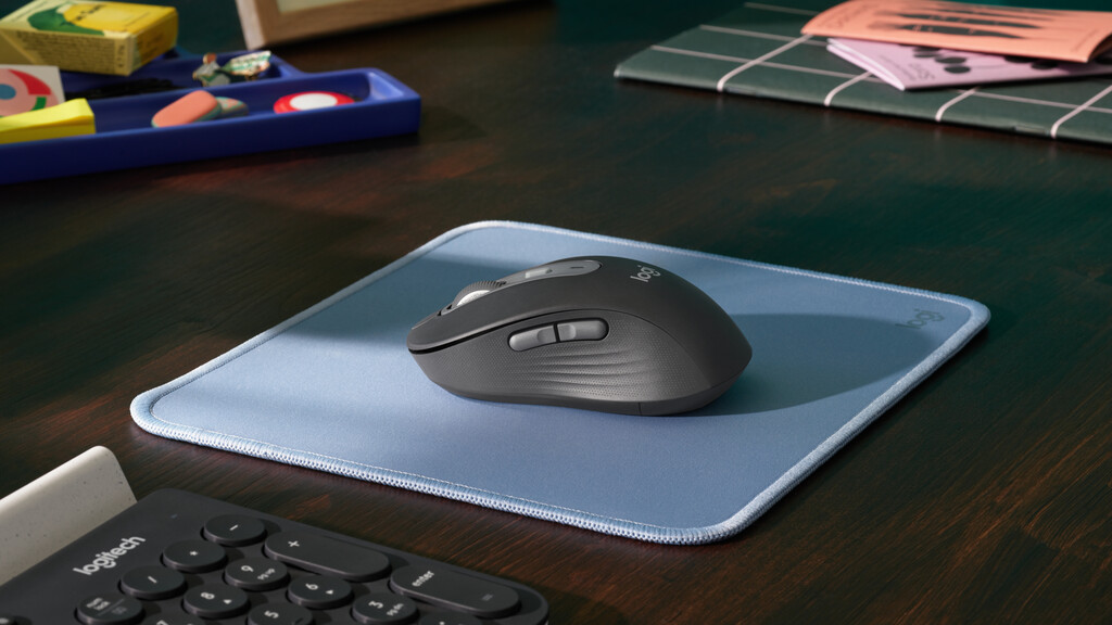 Logitech Signature Plus M750L muis Universeel Rechtshandig RF-draadloos + Bluetooth Optisch 4000 DPI - Afbeelding 13