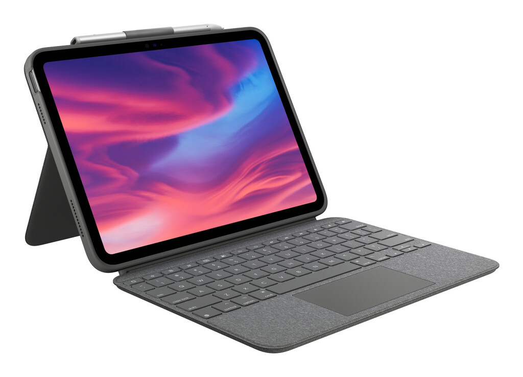 Logitech Combo Touch QWERTY US International Smart Connector Grijs - Afbeelding 9