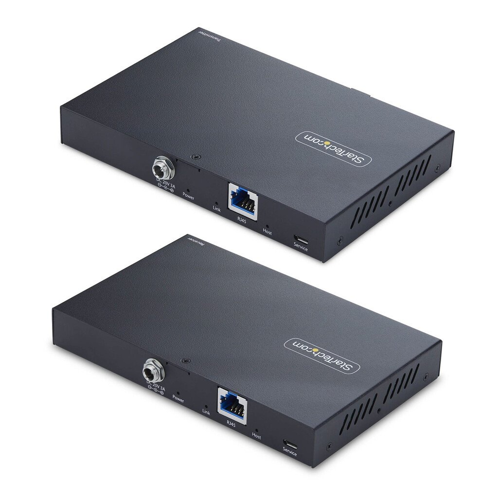 StarTech.com 4-Port USB 3.0 Extender over Ethernet tot 100m via Cat6a / Cat7 / Cat8 RJ45 Kabel, Uitbreiding voor Remote USB Appa - Afbeelding 2