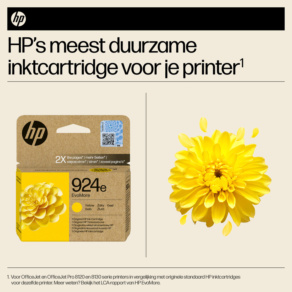 HP 924e EvoMore originele gele inktcartridge - Afbeelding 6