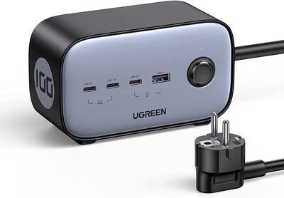 Ugreen DigiNest Pro 1 AC-uitgang(en) Type C 1,8 m 4 3680 W Zwart - Afbeelding 2