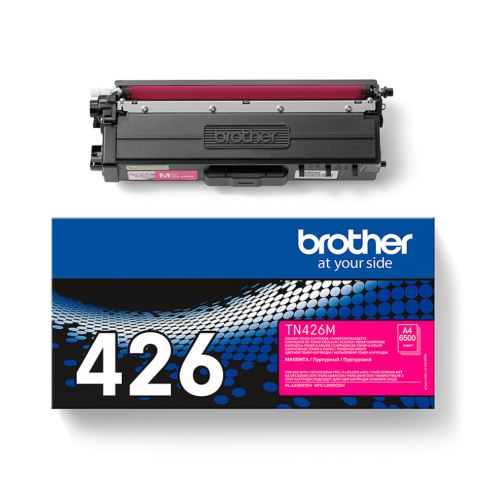 Brother TN-426M tonercartridge 1 stuk(s) Origineel Magenta - Afbeelding 4