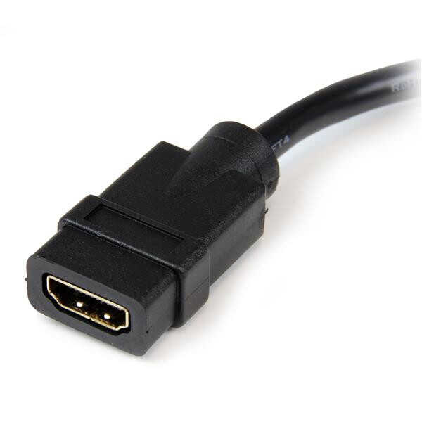 StarTech.com 20cm HDMI naar DVI-D Video Verloopkabel - F/M - Afbeelding 2