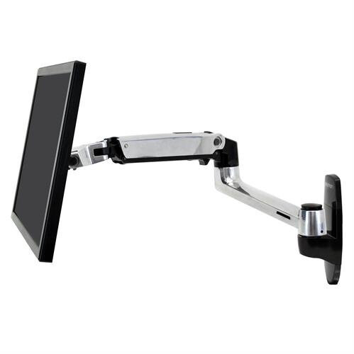 Ergotron LX Series LX Wall Mount LCD Arm 86,4 cm (34") Muur Aluminium
