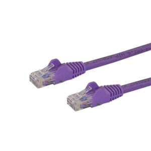 StarTech.com Cat6 netwerkkabel met snagless RJ45 connectoren - UTP patchkabel - paars - 3m