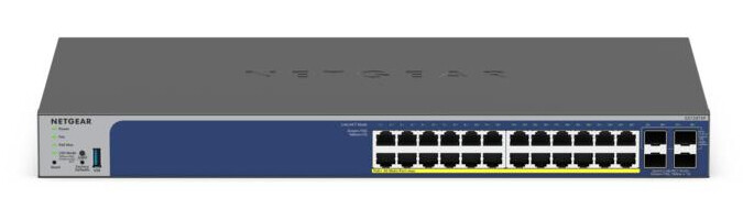 NETGEAR GS728TXP L2/L3 10G Ethernet (100/1000/10000) Power over Ethernet (PoE) Zwart - Afbeelding 3
